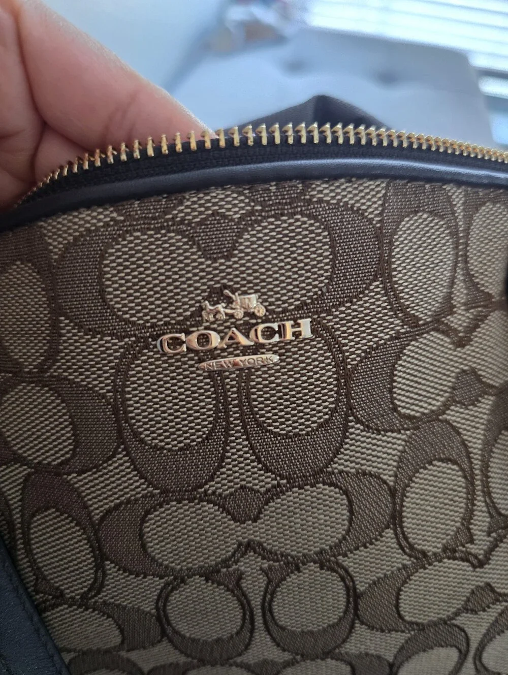 COACH Signature Small Kelsey Satchel